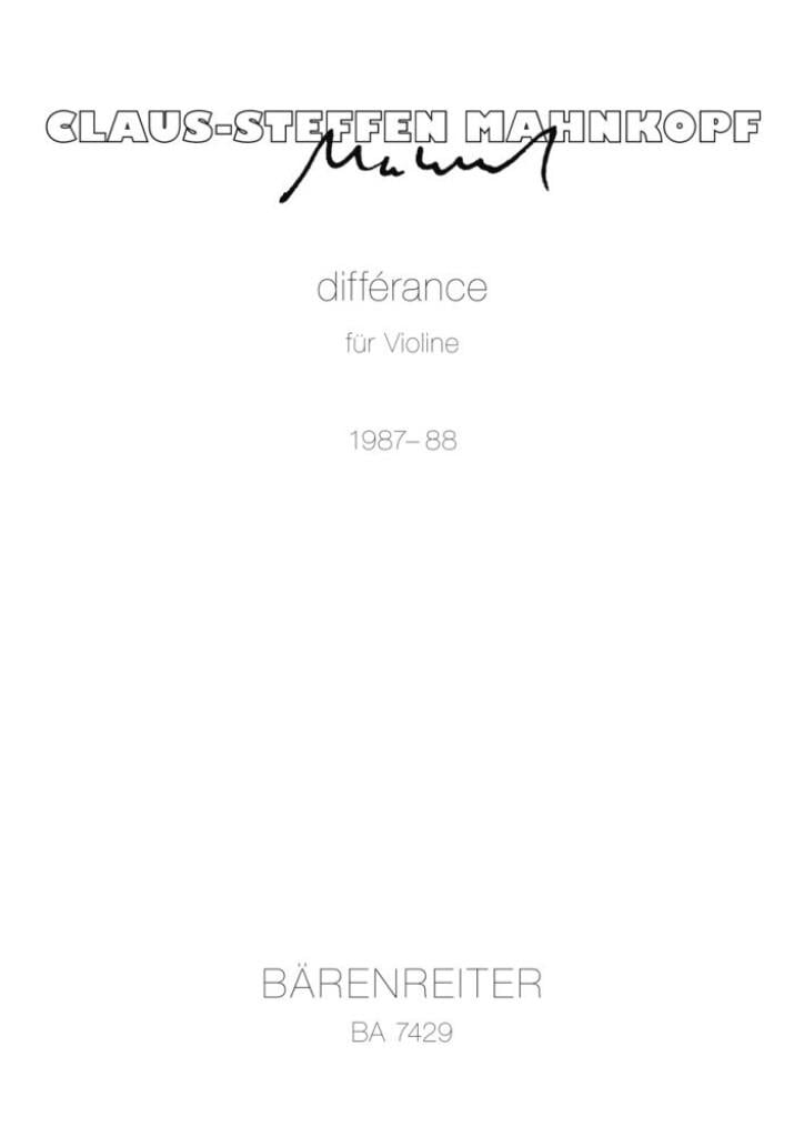 Difference